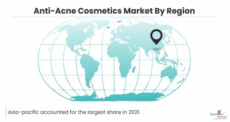 Anti-Acne Cosmetics Market By Region